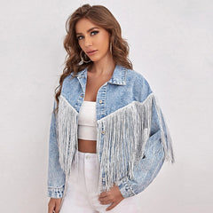 Fringed Outerwear Jacket