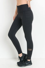 Highwaist Moto Ribbed